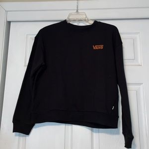 Vans box crew black sweatshirt L Vans Off the Wall